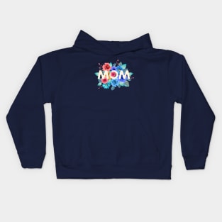 Mom roses Kids Hoodie